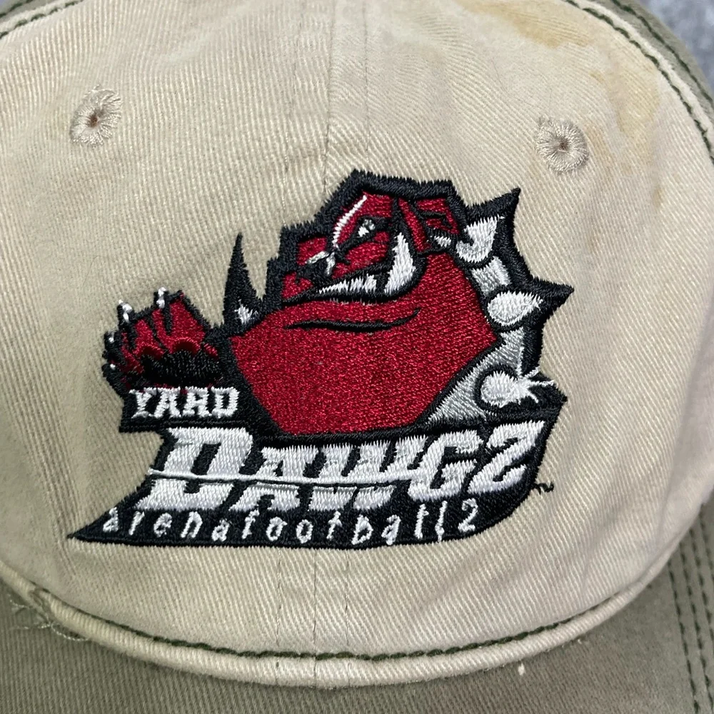 OKC Oklahoma City Yard Dawgz Arena Football Hat Adult Mens Green Cap Logo